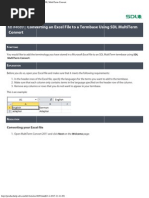 Converting An Excel File To A Termbase Using SDL MultiTerm Convert