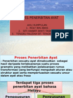 Proses Penerbitan Ayat