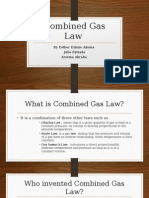 Combined Gas Law Project