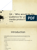 Media Evaluation - Question 2 - Chirag 