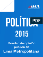 Sondeo de Opinión - Política