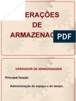 Armazenagem.