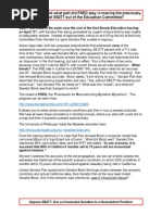 OPPOSE CA SB277 FRED Simulation Analysis