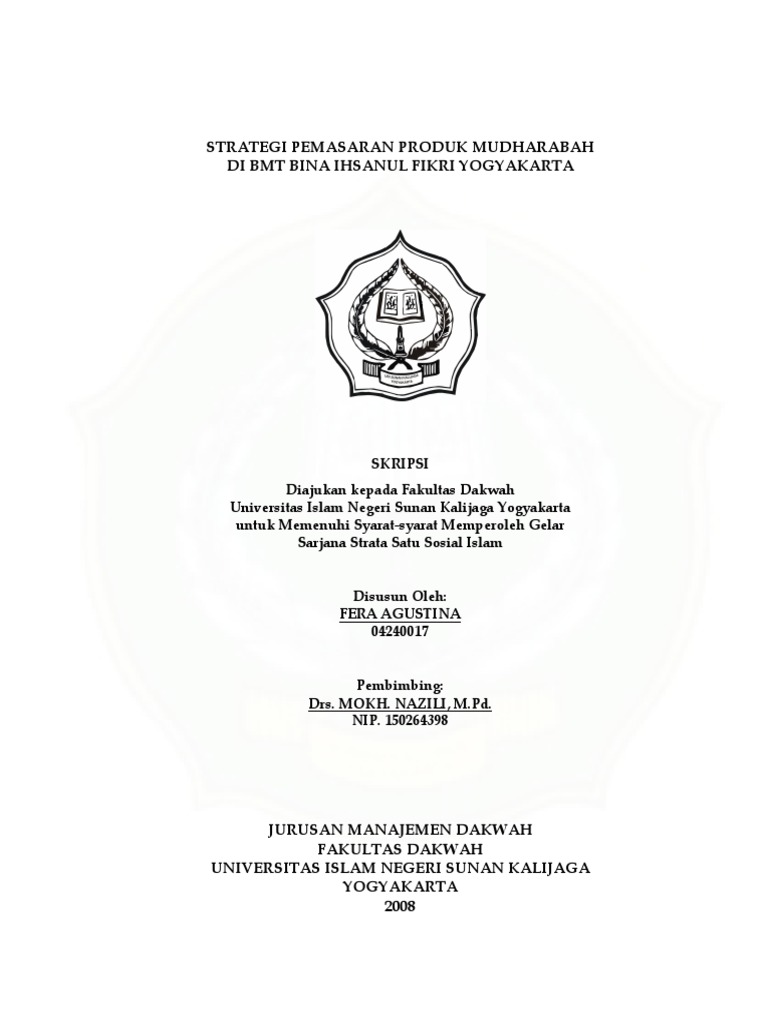 Judul Skripsi Manajemen Dakwah Pejuang Skripsi