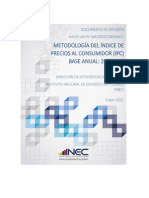 Metodologia IPC(Base 2014=100)