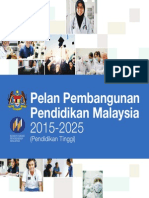 PELAN PEMBANGUNAN PENDIDIKAN MALAYSIA 2015-2025 (PENDIDIKAN TINGGI)