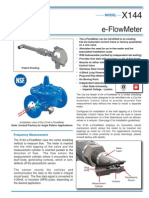 Cla-Val e - Flowmeter X144