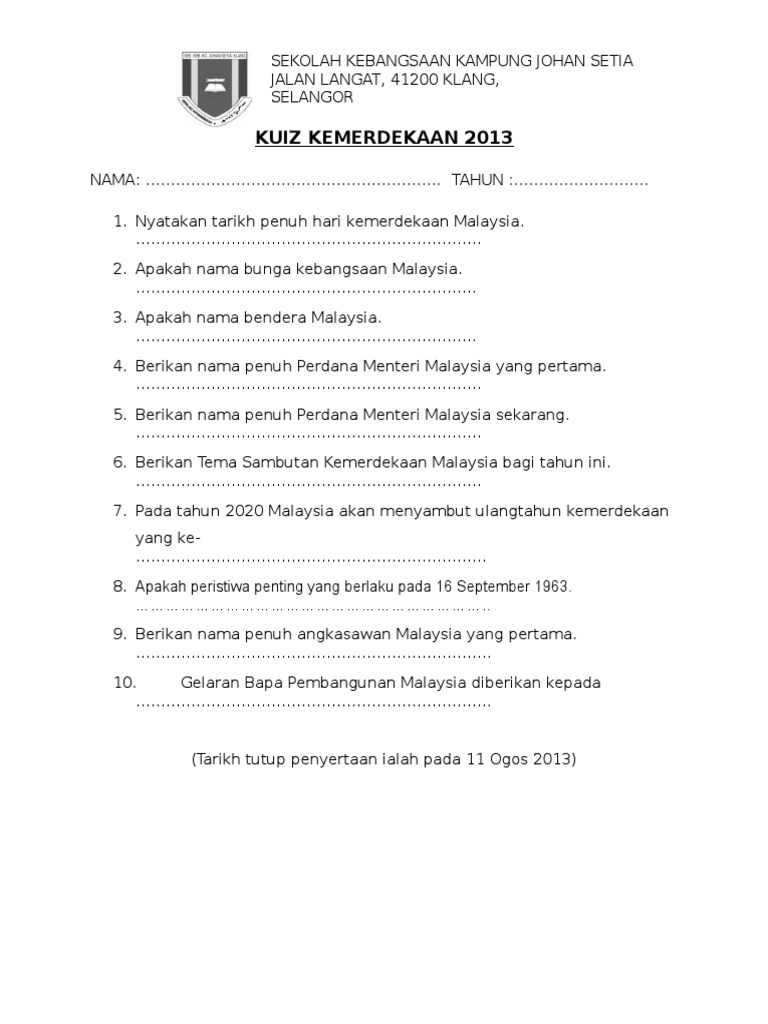 Kuiz THP 2  PDF