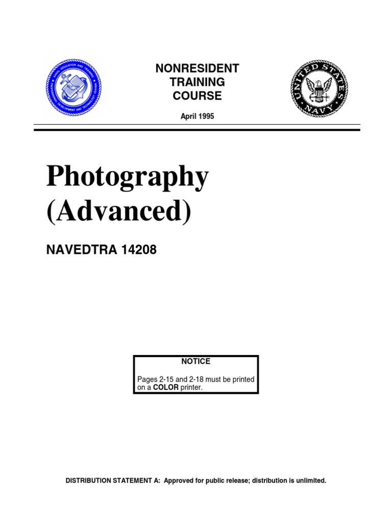 Advanced Photography Training Course | PDF | Camera | Camera Lens