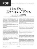 Obscura Playtest Tomo 2 Horror Em Dyatlov Pass