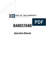 BANDSTAND Manual English