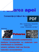 Poluarea Apei