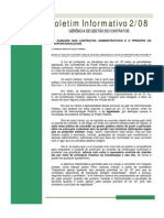 As Sancoes Nos Contratos Administrativos Principio Proporcionalidade