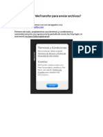 Cómo Utilizar WeTransfer Para Enviar Archivos