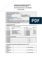 Empresa Brasileira de Correios E Telégrafos Diretoria Regional de Pernambuco Ficha de Inscrição para Estágio - Nível Superior EDITAL E-035/2015