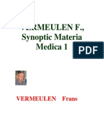 Frans Vermulen - Synoptic - Materia Medica I