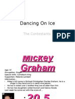 Dancing On Ice: The Contestants