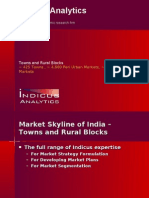 Towns and Rural Blocks of India