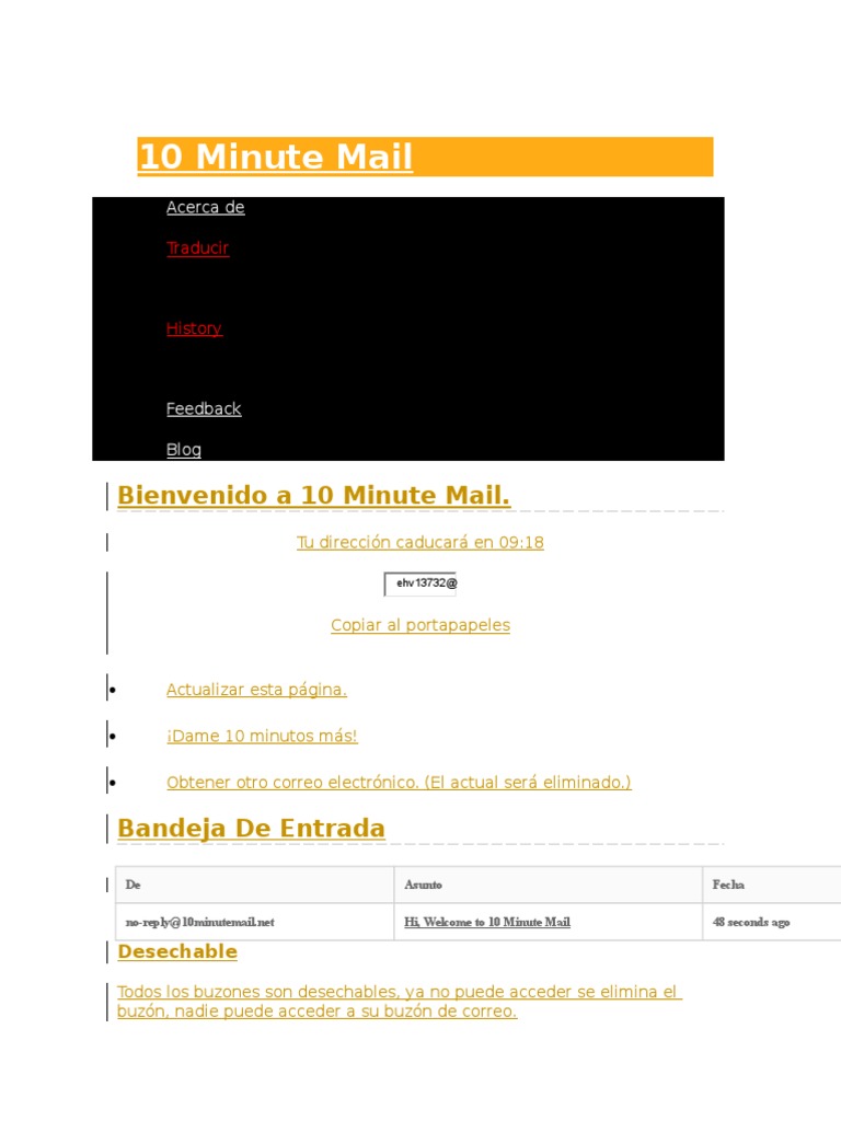 10 MINUTE MAIL visual data 3