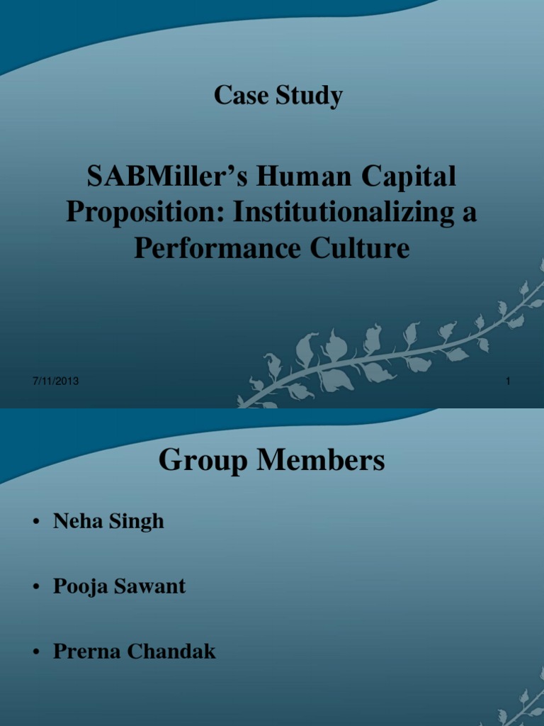 Sabmiller case study image