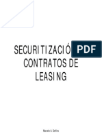 Securitizacion de Leasing PDF