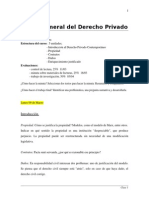 Teoría general del Derecho Privado