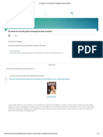 Six Steps For Security Patch Management Best Practices