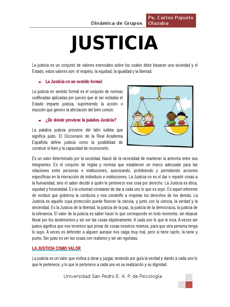 JUSTICIA | PDF | Justicia | Crimen y violencia