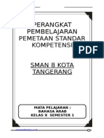 PEMETAAN SK B. ARAB MA Kelas X, 1-2