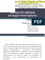 Capsulite Adesiva