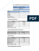 Costos Del Proyecto