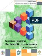 (2011), “Didáctica de Las Matemáticas y El Profesor de Los Niveles Básicos