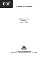 Download Strategic Management for MBA Bharathiar by rajamsc2003 SN263023034 doc pdf