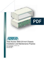 Total Access 3000 23 Inch Chassis Installation and Maintenance Practice