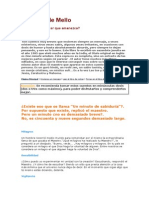 Anthony de Mello Quién Puede Hacer Que Amanezca