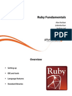 1 Ruby Fundamentals Module1 Slides
