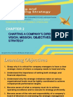 Charting A Company'S Direction: Its Vision, Mission, Objectives, and Strategy