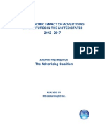 2013 Economic Impact of Advertising Final Report