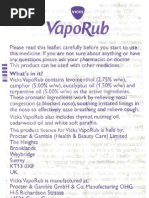Download VICKS VAPORUB0001 by FRED SN26303666 doc pdf