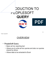 Introduction to PeopleSoft Query