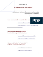 Incomplétude Des Organes de La Voix, Failles Poétiques, Psychose Actuelle