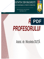 Sem 3 - Rolul Profesorului PDF