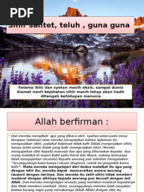 Sihir Santet Teluh Guna Guna Pdf