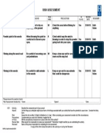 risk assessment form woods