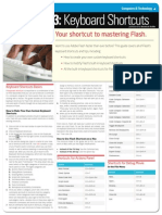 Flash Cs3 Keyboard Shortcuts