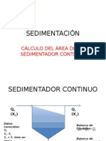 Área de sedimentador continuo.pptx