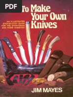 Download How to Make Your Own Knives - Jim MayesS by karnizsdjuro SN263056349 doc pdf