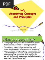 Accounting Concepts and Principles