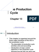 The Production Cycle: Accounting Information Systems, 9/e, Romney/Steinbart