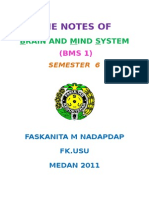 The Notes Of: Brain and Mind System